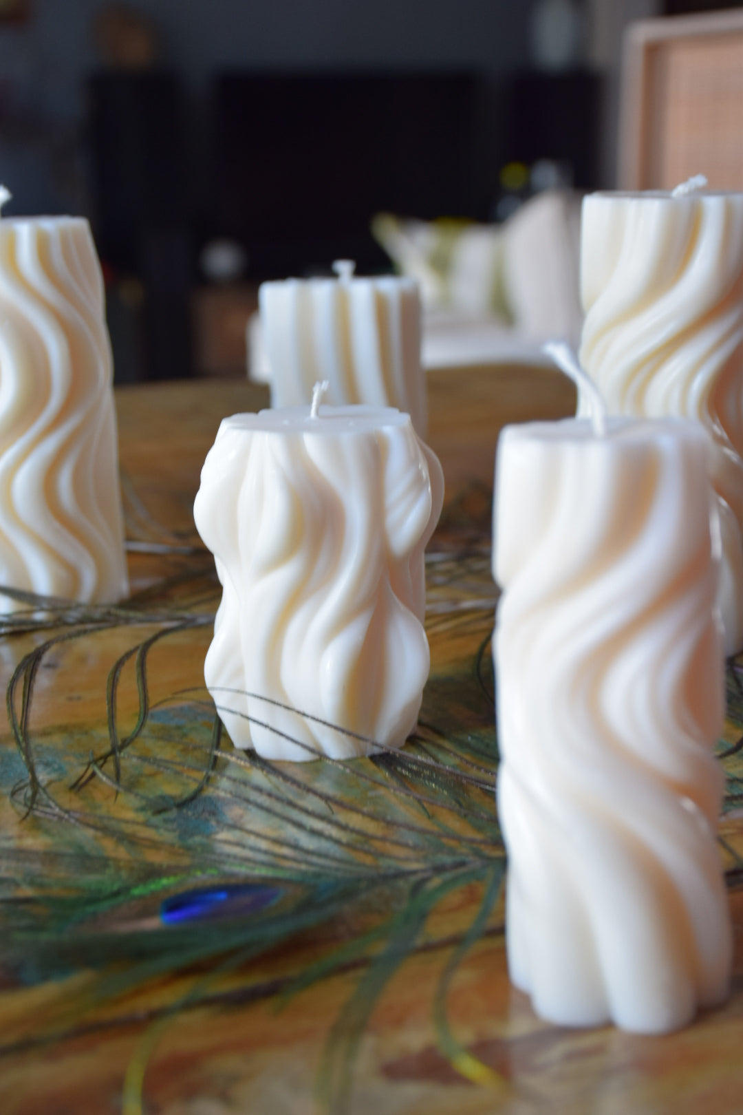 Les bougies sculpturales